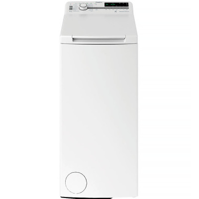 Whirlpool Пральна машина вертикальна, 7кг, 1200, B, 60см, дисплей, інвертор, білий