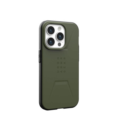 UAG Чохол для Apple iPhone 15 Pro Civilian Magsafe, Olive Drab