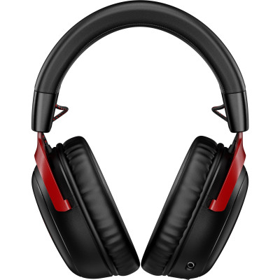 HyperX Гарнітура ігрова Cloud III, WL/USB-A/USB-C, чорно-червоний