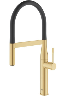 Grohe Змішувач для кухні Essence, довж.виливу - 240мм, поворотний/гнучкий, 1важіль, матовий прохолодний схід сонця