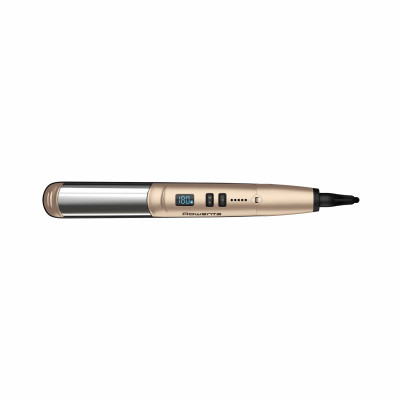 Rowenta Випрямляч Glam & Shine 2в1, темп.режимів-8, 140-210С, дисплей, кераміка, золотий
