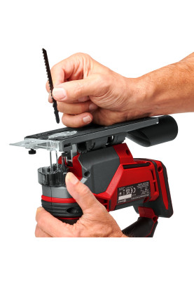 Einhell Лобзик акумуляторний TE-JS 18/100 Li - Solo, PXC, 18В, 3000 об/хв, хід 26 мм, 1.87 кг (без АКБ та ЗП)