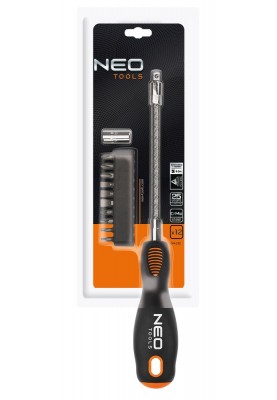 Neo Tools 04-212 Викрутка з гнучким стрижнем, набiр 12 шт