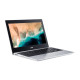 Acer Ноутбук Chromebook CB311-11H 11" IPS, MediaTek MT8183, 4GB, F64GB, UMA, ChromeOS, сріблястий
