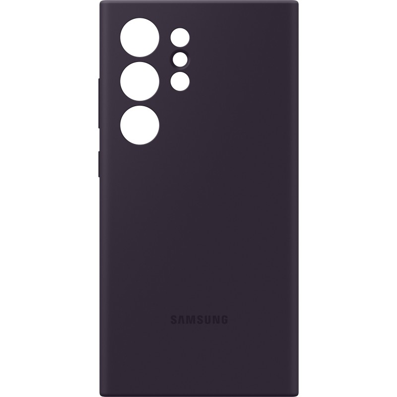 Samsung Чохол для Galaxy S24 Ultra (S928), Silicone Case, фіолетовий темний