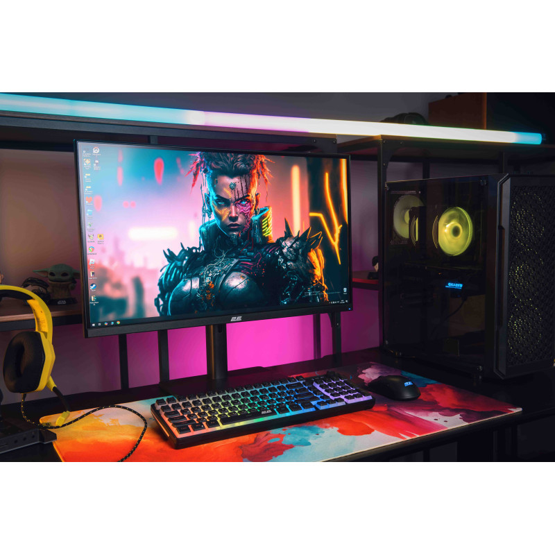2E Монітор 27" H2724B D-Sub, HDMI, DP, IPS, 2560x1440, 100Hz, FreeSync