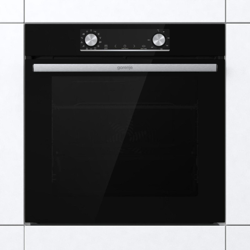 Gorenje Комплект (духовка + поверхня електричні BOSX6737E06BG + ECT43X), 738885, чорний