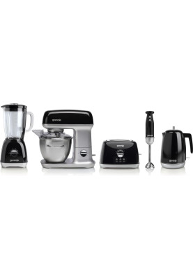 Gorenje Електрочайник 1.7л, Strix контроль, чорний