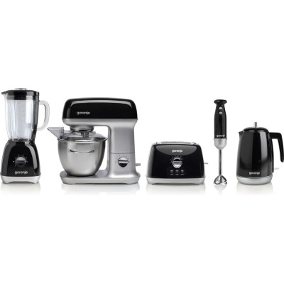 Gorenje Електрочайник 1.7л, Strix контроль, чорний