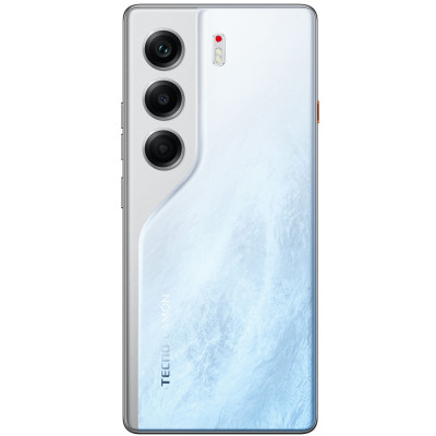 TECNO Смартфон Camon 40 (CM5) 6.78" 8/128ГБ, 2SIM, 5200мА рік, Glacier White