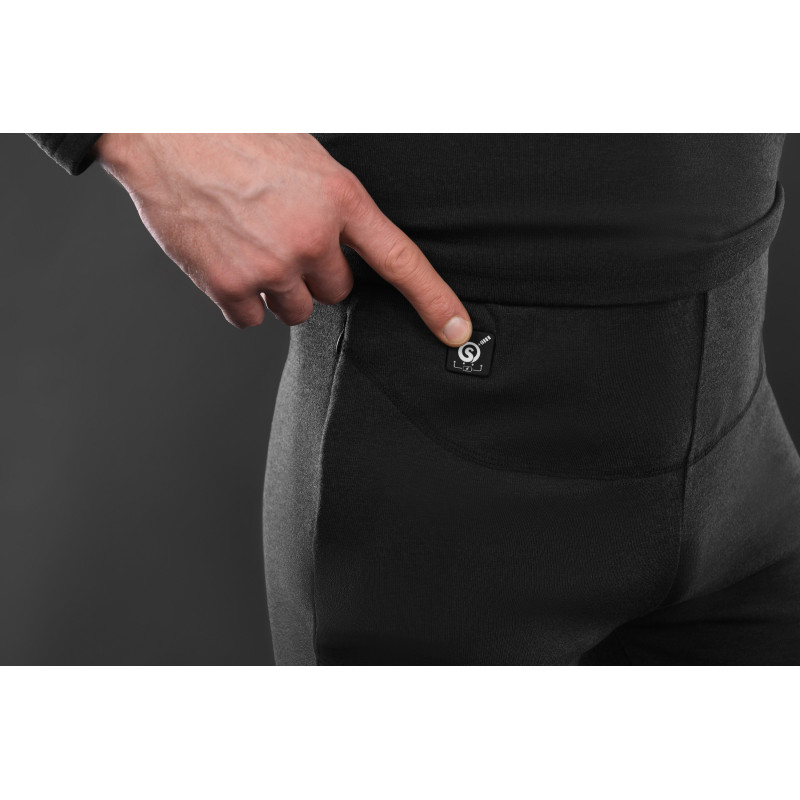 2E Tactical Чоловіча термобілизна з підігрівом eFiber for Men Black, розмір XXL