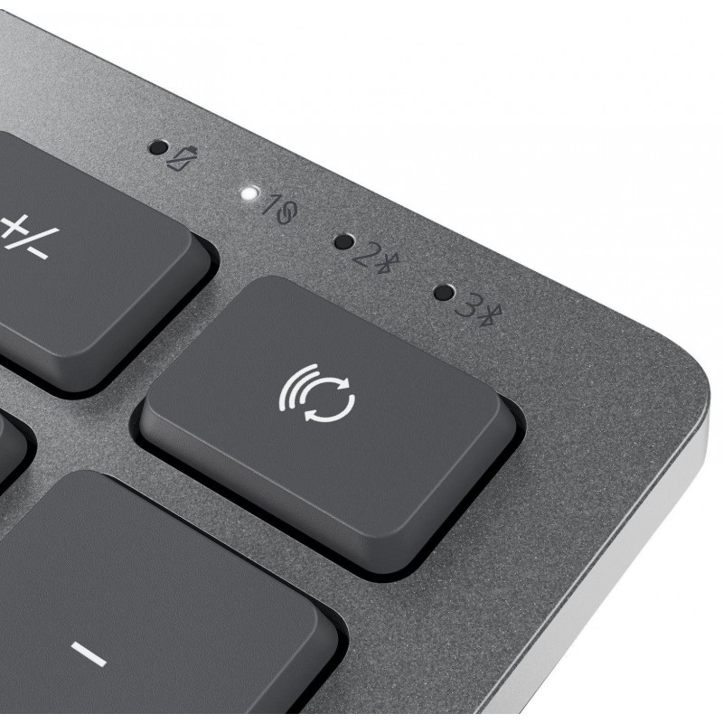 Dell Клавіатура Compact Multi-Device Wireless Keyboard - KB740 - Russian(QWERTY)