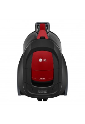 LG Пилосос контейнерний, 650Вт, конт пил -1.1л, турбо-щітка Pet Brush, червоний