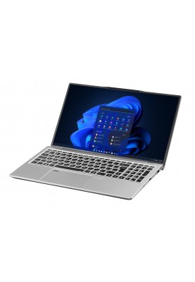 2E Ноутбук Complex Pro 15.6" FHD IPS AG, Intel i5-1240P, 32GB, F1024GB, UMA, Win11P, сріблястий