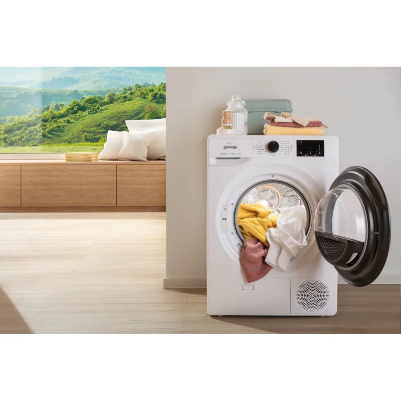 Gorenje Сушильна машина DNE82/GN тепловий насос