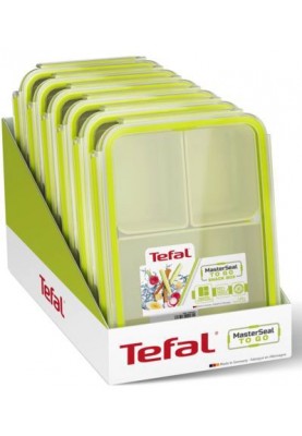 Tefal Контейнер з вставками MASTERSEAL TO GO 1.2 л, пластик