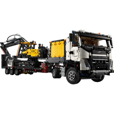 LEGO Конструктор Technic Вантажівка Volvo FMX та Електричний екскаватор EC230