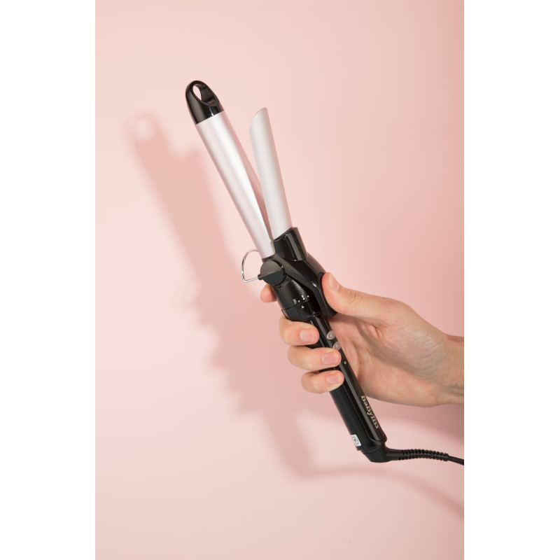 BaByliss Щипці для завивки, C325E, 25 мм, 90 Вт, чорний