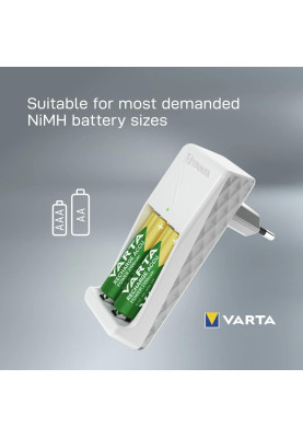 VARTA Зарядний пристрій Varta Mini Charger 2хNI MH AA2100 мА•рік