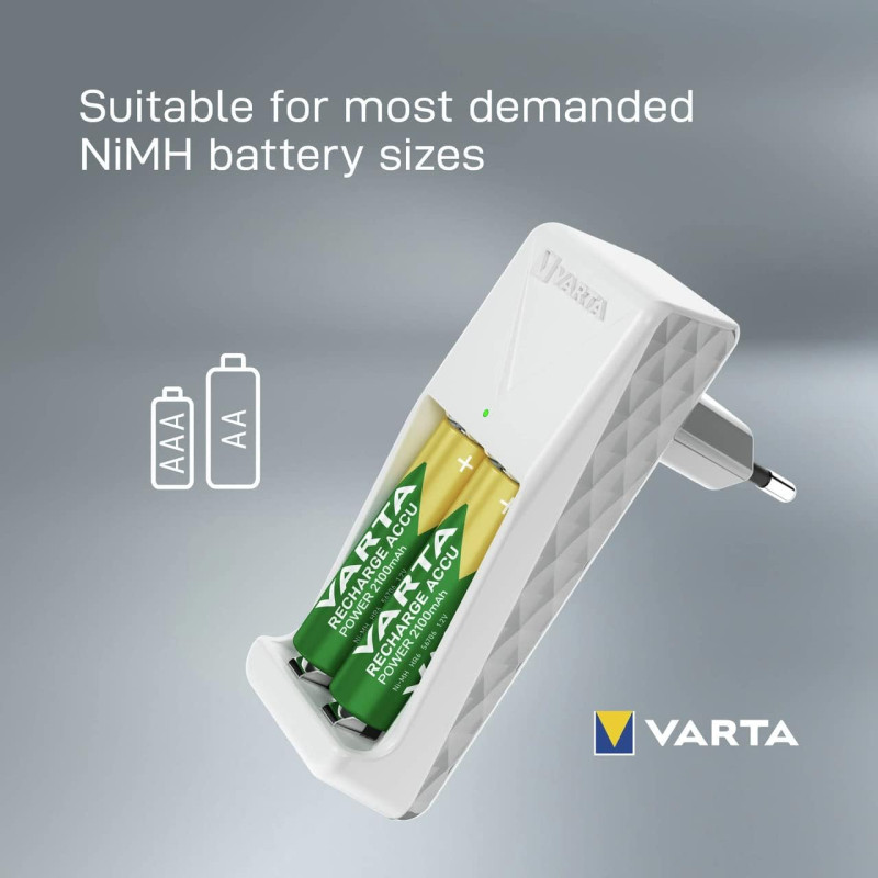 VARTA Зарядний пристрій Varta Mini Charger 2хNI MH AA2100 мА•год