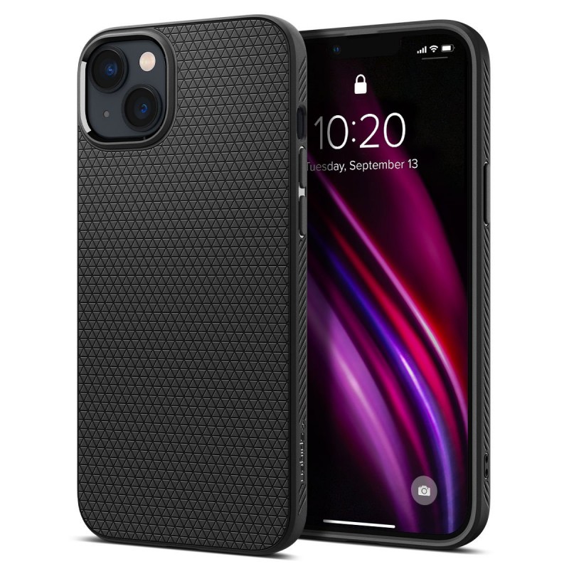 Spigen Чохол для Apple iPhone 14 Plus Liquid Air, Matte Black