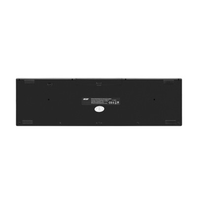 Acer Клавіатура OKR010, 109key, WL, EN/UKR/RU, чорний