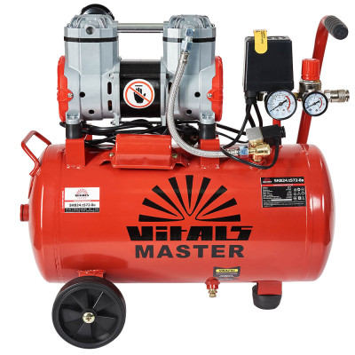 Vitals Компрессор автомобільний Master SKB24.t572-8a 230В 0.95кВт 8бар 79/48л/хв 15кг Vitals Компрессор автомобільний Master SKB24.t572-8a 230В 0.95кВт 8бар 79/48л/хв 15кг