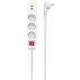 HAMA Мережевий подовжувач 3XSchuko 3G*1.5мм 1.4м USB-C/A, PD/QC White