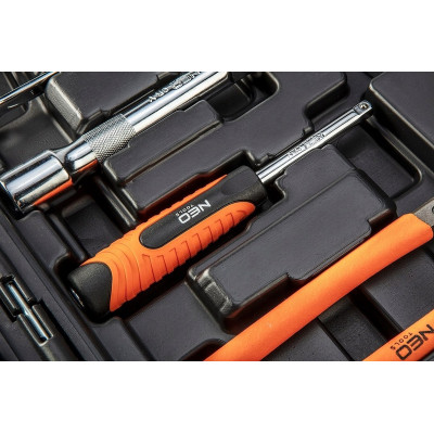 Neo Tools Набір інструменту, 65 од., універсальний, кейс
