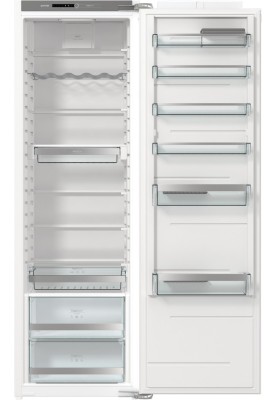 Gorenje Холодильна камера вбудована, 177x55, 5х54, 5, 301л, А++, інв., дисплей, білий