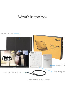 ASUS Монітор портативний 15.6" ZenScreen MB16ACE USB-C, IPS, Case