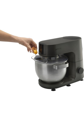Gorenje kitchen machine 1000W, cup-iron, case-iron, nozzles-7, silver+black