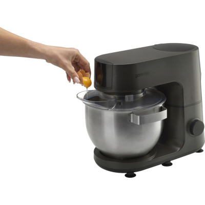 Gorenje kitchen machine 1000W, cup-iron, case-iron, nozzles-7, silver+black