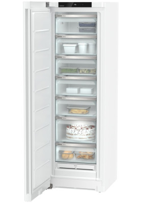 Liebherr Морозильна камера, 185.5x59.7х67.5, 271л, 1дв., A++, NF, диспл внутр., білий