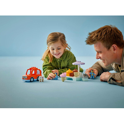 LEGO Конструктор LEGO DUPLO Bluey Подорож із морозивом із Блуї LEGO Конструктор LEGO DUPLO Bluey Подорож із морозивом із Блуї