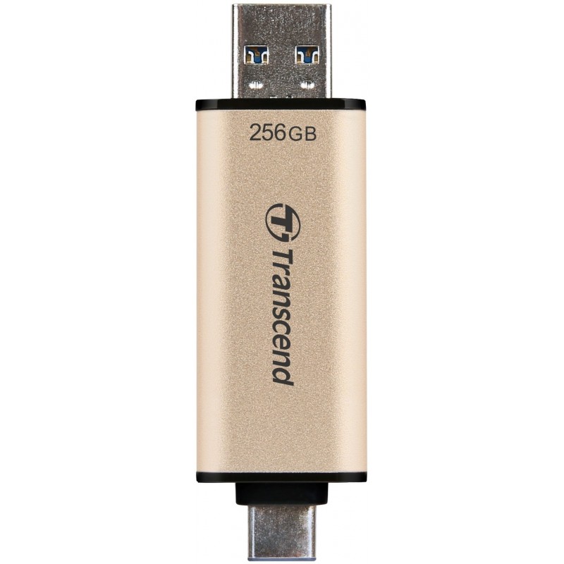Transcend Накопичувач 256GB USB 3.2+Type-C JetFlash 930 Black R420/W400MB/s