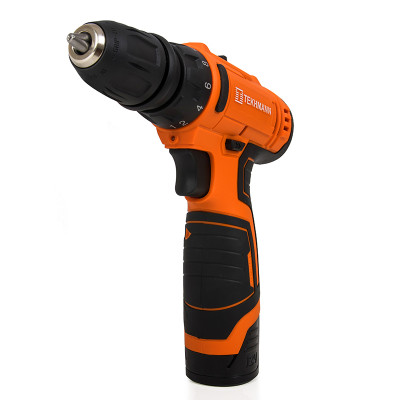 TEKHMANN Шурупокрут-дриль акумуляторний TCD-12 QC Li 12В 1х1.5А·год 28Нм 400·1400об·хв 1кг
