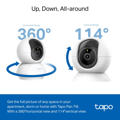 TP-Link IP-Камера Tapo C230 3MP N300 microSD motion detection 360° mic