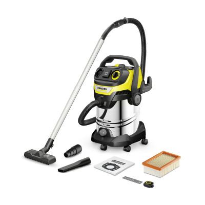 Karcher Пилосос професійний  WD 7 Control P S 30/6/35/T 1400Вт 290мБар контейнер 30л 8.7кг