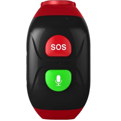 GoGPSme телефон-годинник з GPS трекером  М03 кнопка SOS[M03BKRD]
