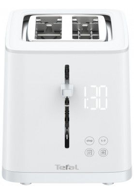 Tefal Тостер SENSE, 850Вт, пластик+нерж, LED дисплей, білий