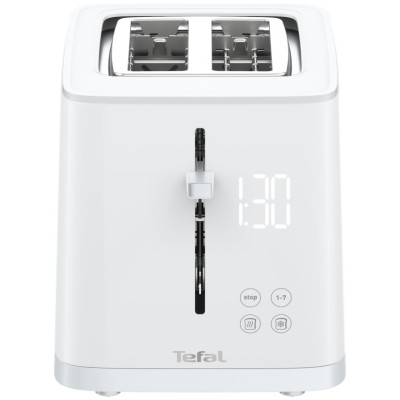 Tefal Тостер SENSE, 850Вт, пластик+нерж, LED дисплей, білий Tefal Тостер SENSE, 850Вт, пластик+нерж, LED дисплей, білий