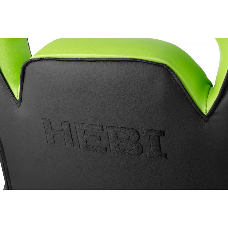 2E Gaming Ігрове крісло HEBI Black/Green