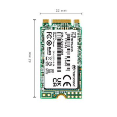 Transcend Накопичувач SSD M.2 250GB SATA 425S