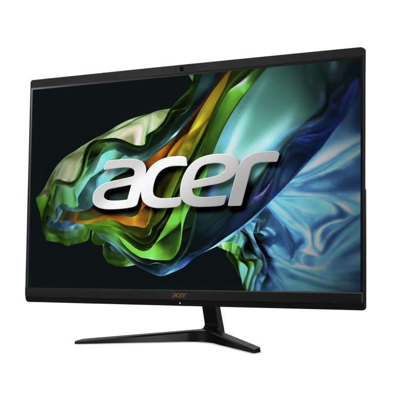 Acer Персональний комп'ютер моноблок Aspire C27-1800 27" FHD, Intel i3-1305U, 8GB, F512GB, UMA, WiFi, кл+м, без ОС, чорний