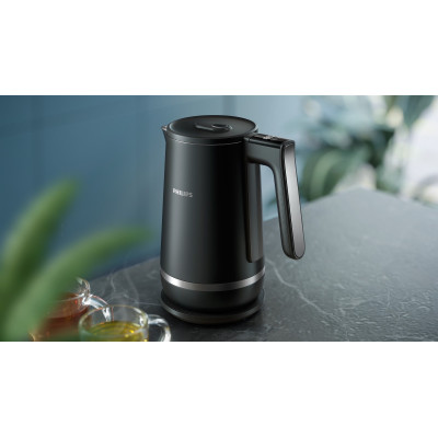 Philips Електрочайник Series 7000, Strix, з підвійними стінками, 6 темп.реж, чорний