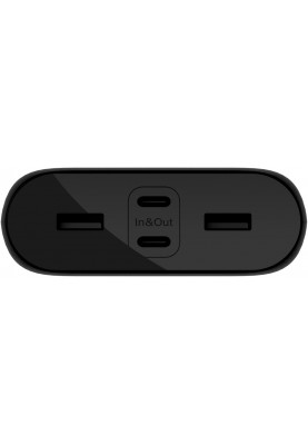 Belkin Акумулятор портативний літій-іонний Power Bank 26000мА·рік, 32Вт, USB-A/USB-C PD PPS, чорний