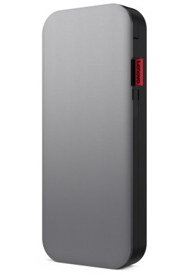 Lenovo Портативний зарядний пристрій Power Bank 20000 mAh, Go USB-C Laptop, Thunder Black