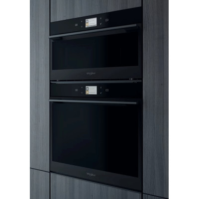 Whirlpool Духовий шафа Whirlpool електричний, 73л, A+, дисплей, конвекція, телескопічні напрямні, чорний