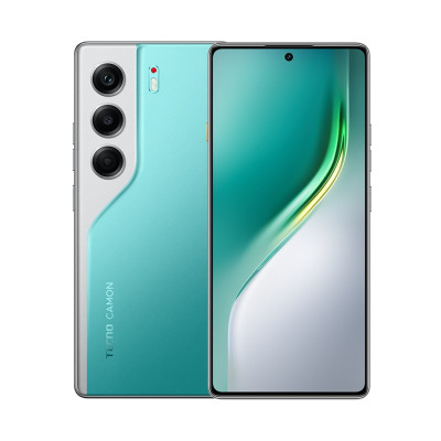 TECNO Смартфон Camon 40 (CM5) 6.78" 8/128ГБ, 2SIM, 5200мА•год, Emerald Lake Green